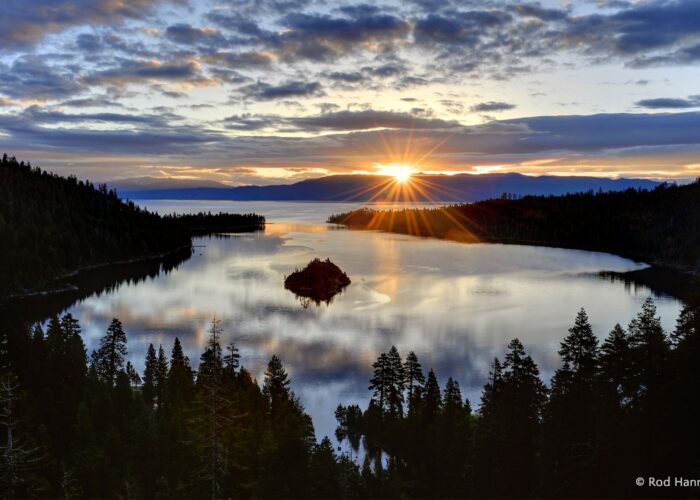 Emerald Bay Sunrise Sunburst - Lake Tahoe - IncAdventures