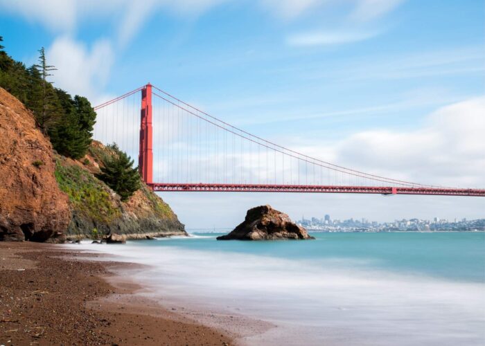 The Golden Gate Bridge in San Francisco offers captivating views and is a must-visit attraction for anyone exploring California.